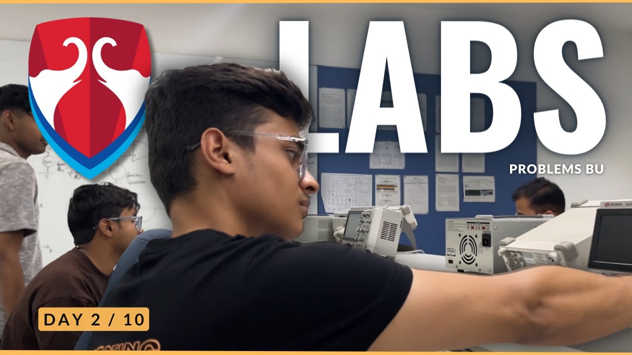 Labs in Bennett University  -- VLOG 2  ||  10 Day VLOG Series🔥