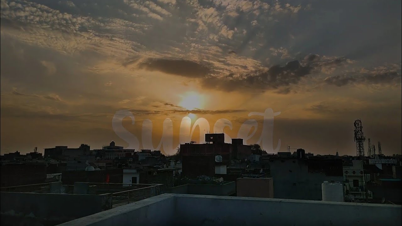 Sunset View HD in India | Short Video