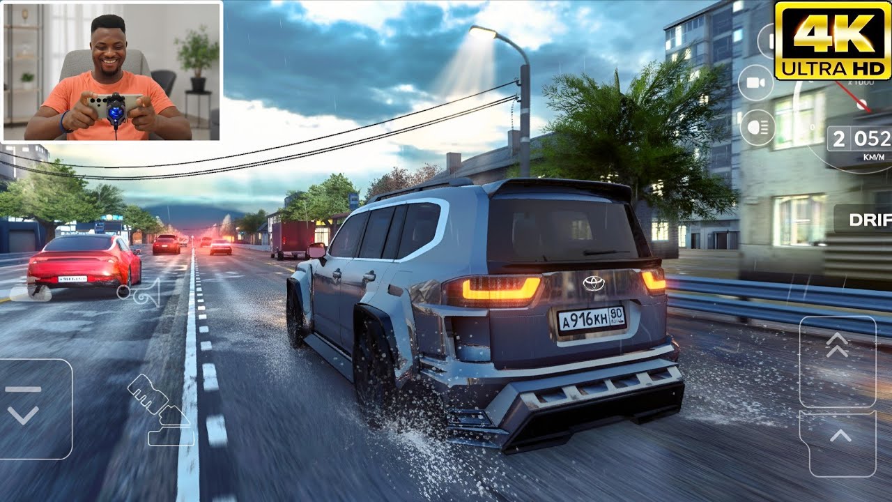 Traffic Racer Russian Village - Toyota Land Cruiser | Realistic Gameplay 