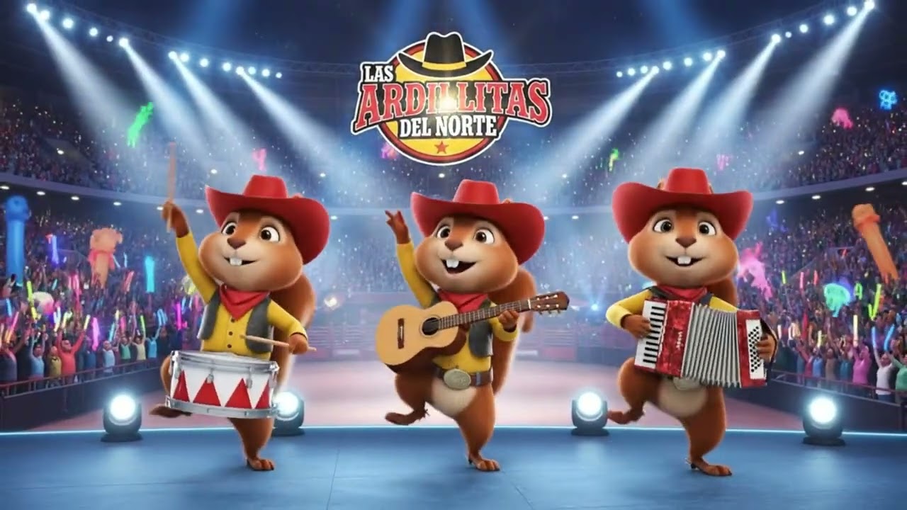La abeja miope  -  Las ardillitas del norte