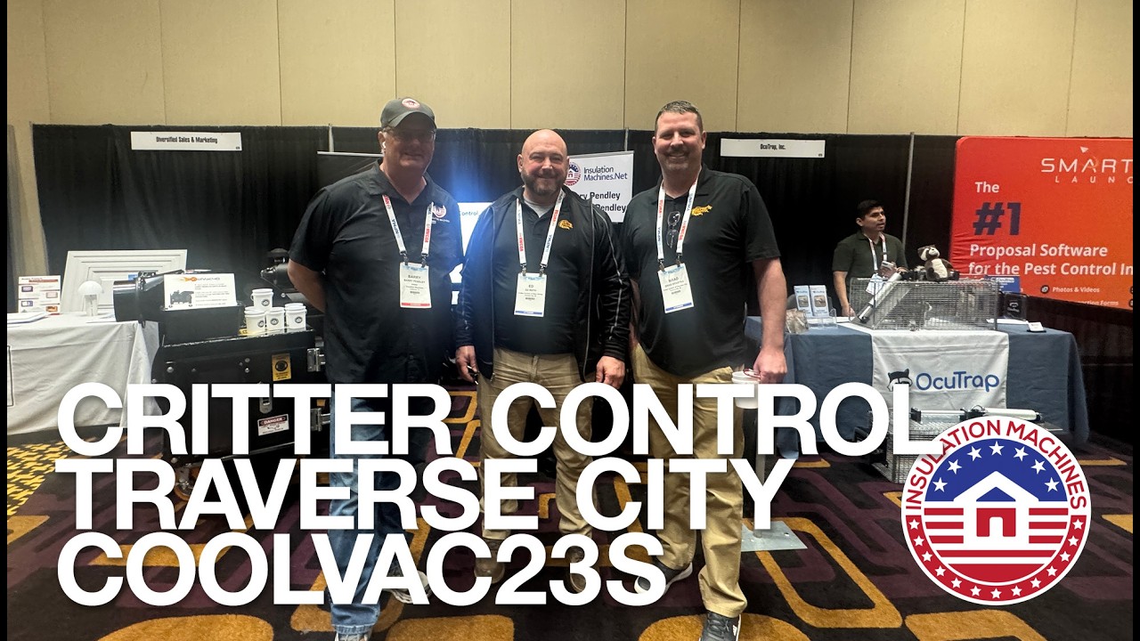 Pest and Wildlife Control Pros Use the CoolVac23 Insulation Removal Vacuum by Cool Machines 