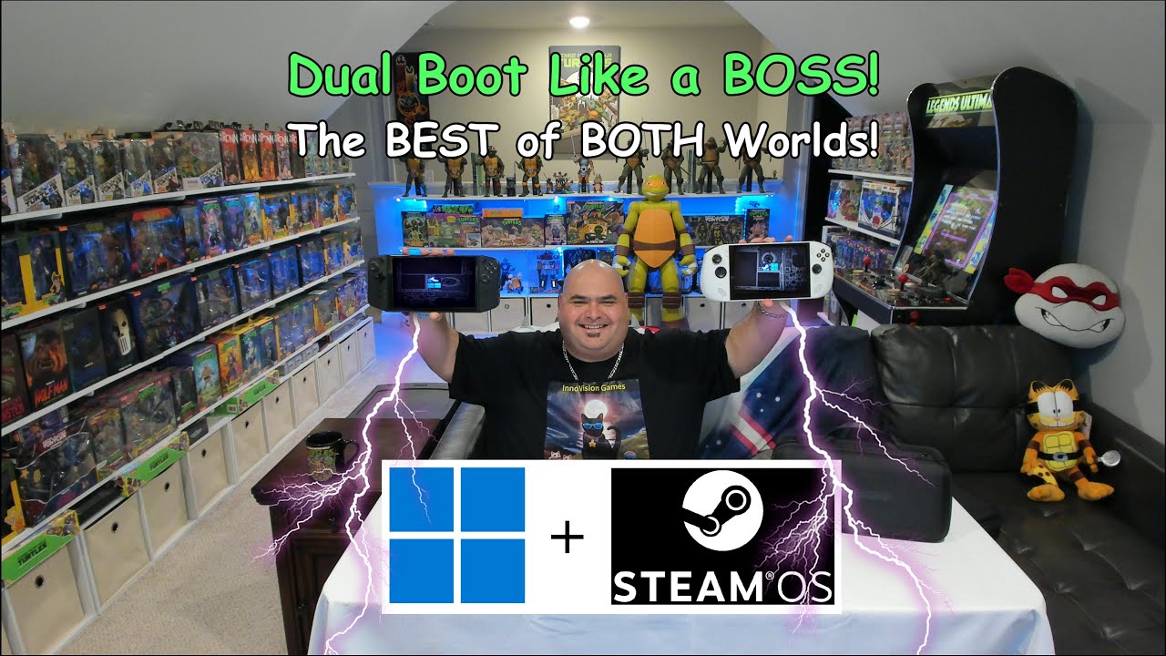 Dual Boot SteamOS & Windows Like a BOSS! Any Computer Legion Go 2 & Xbox Ally X!