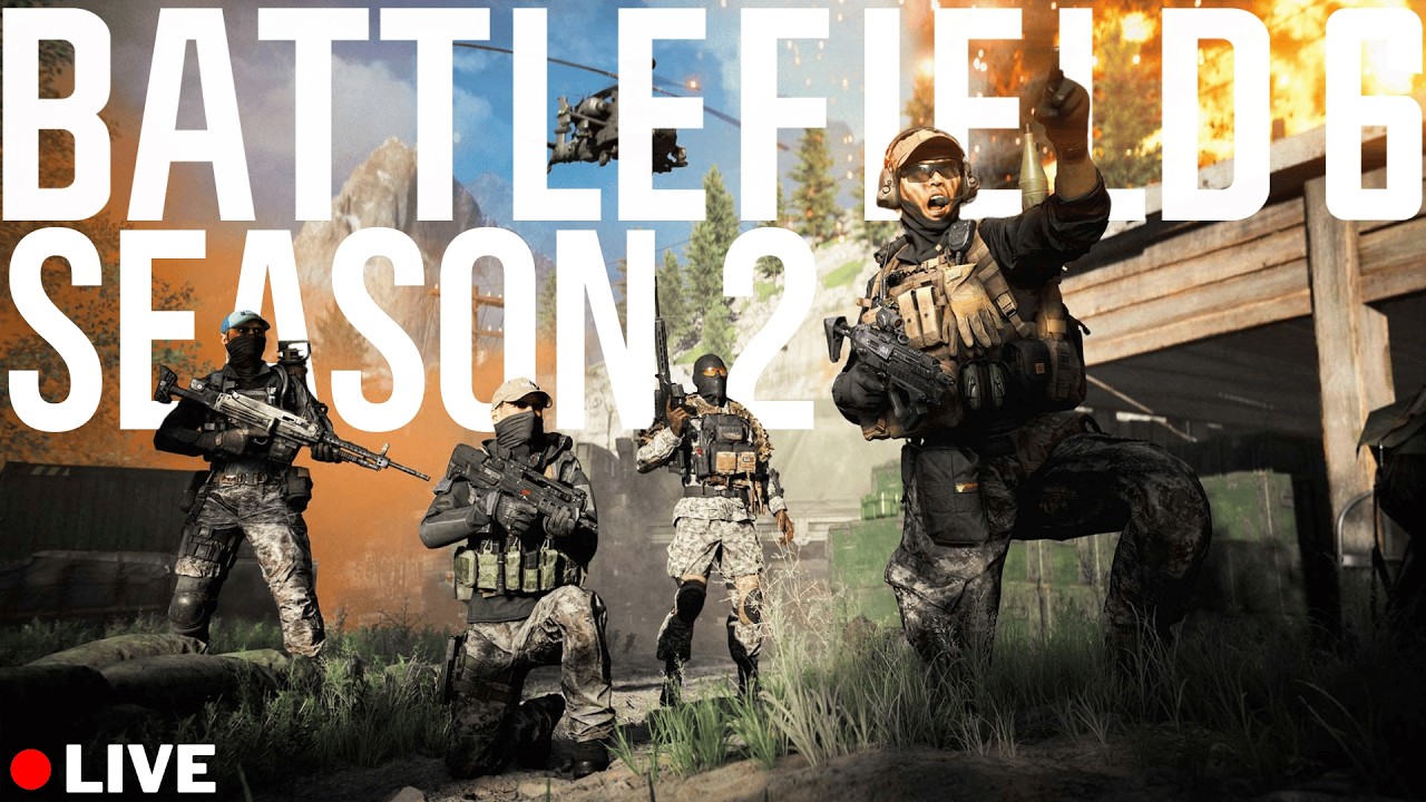🔴Battlefield 6 LIVE | SEASON 2 | NIGHTFALL UPDATE IS OUT, WHATS NEXT?? | PS5 Gameplay