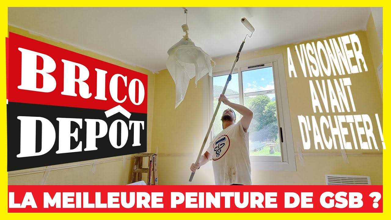 Peintures BRICO DEPOT EVALUX, tests et avis