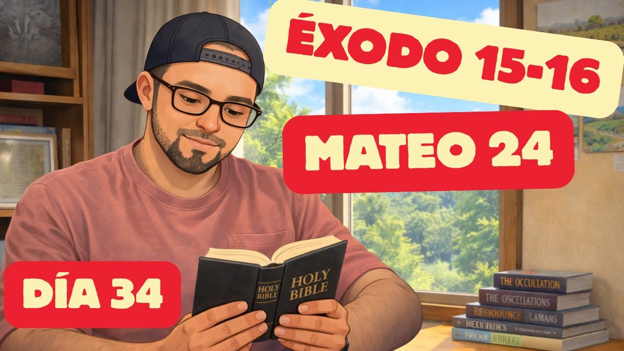 Día 34 - Éxodo 15-16 y Mateo 24 - BIBLIA EN UN AÑO NBLA