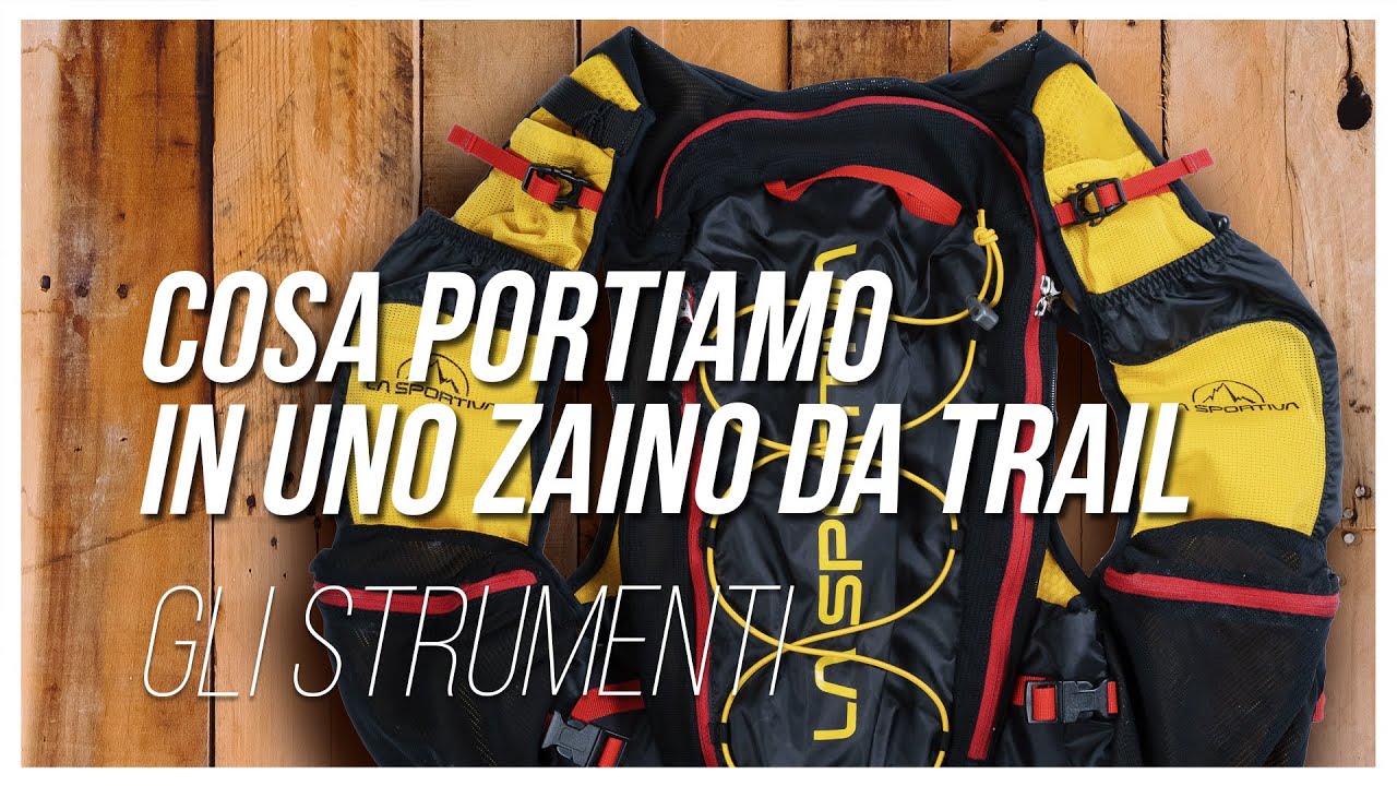 ZAINO DA TRAIL RUNNING // come prepararlo e cosa metterci 🎒