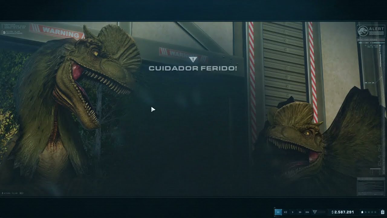Jurassic World Evolution 2 o inicio