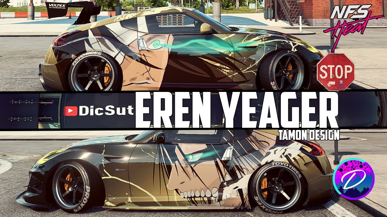 EREN YEAGER Wrap Design | Nissan370z | Tamon Design Bodykit - NFS HEAT