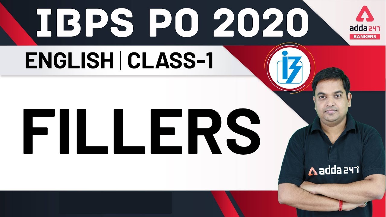 IBPS PO 2020 | Fillers (Class-1) | English for IBPS PO Preparation