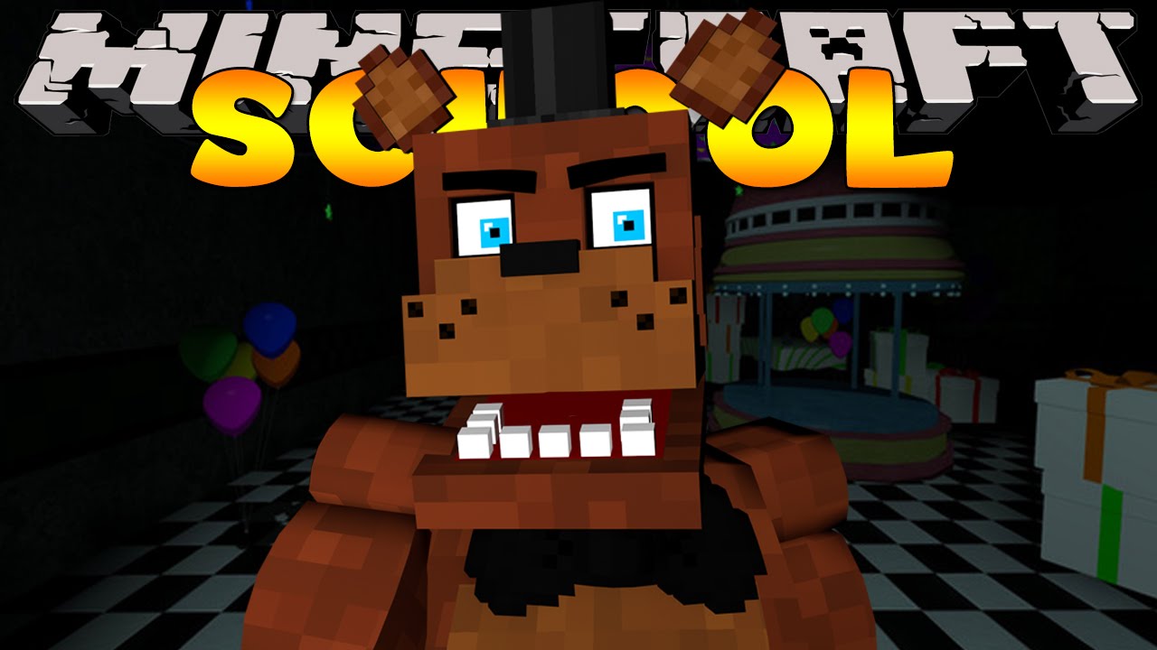 Minecraft School: FIVE NIGHTS AT FREDDY'S - НОЧЬ №1 (Пользовательская ролевая игра)