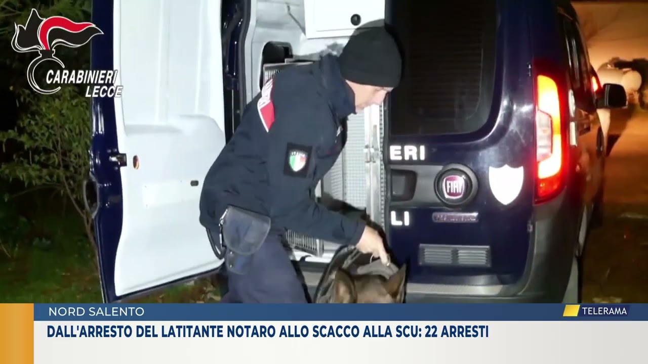 Dall'arresto del latitante Notaro allo scacco alla Scu: 22 arresti