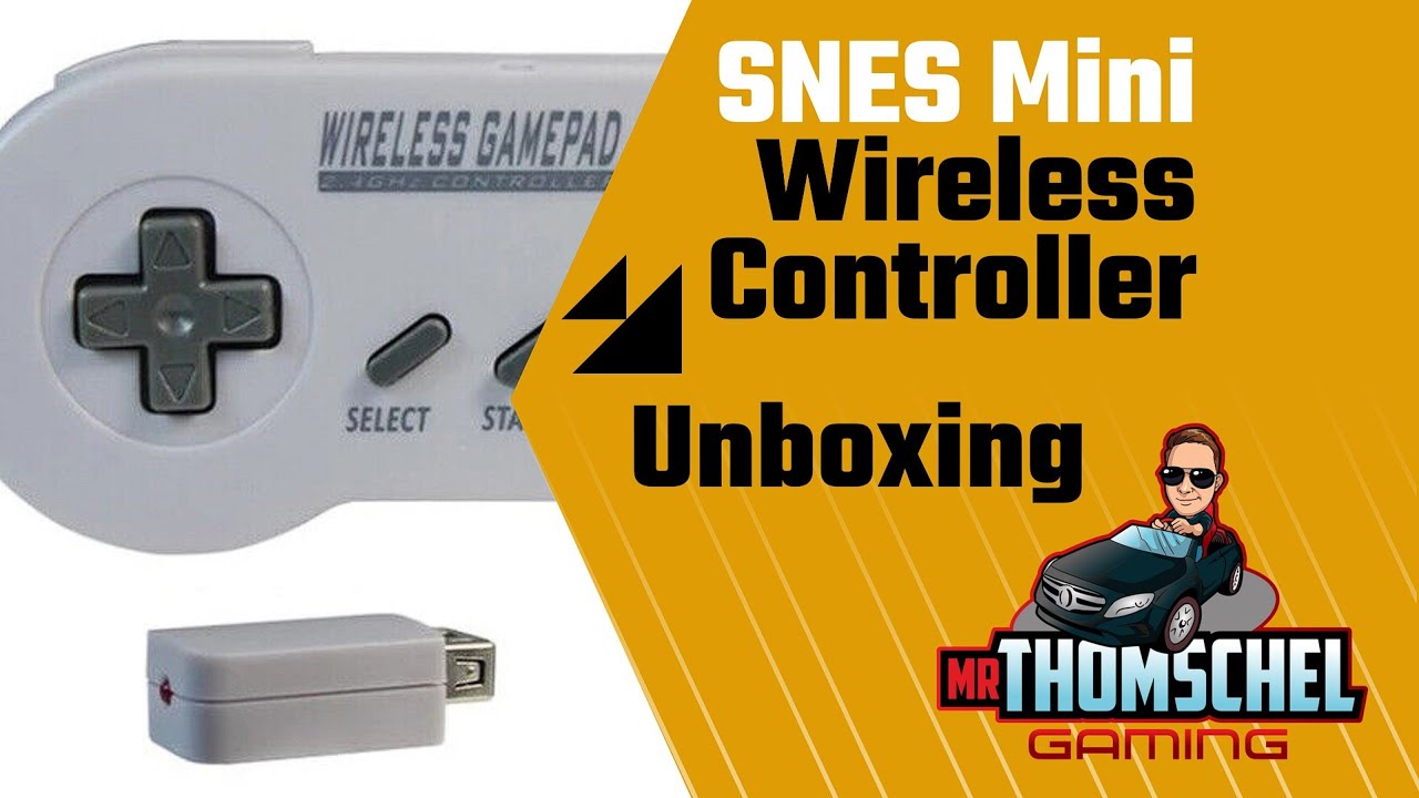 ► Unboxing Wireless Controller SNES Mini und PC