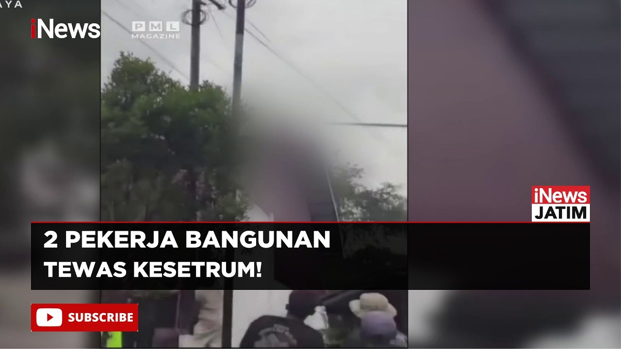 Naas, 2 Pekerja Bangunan Jatuh usai Tersengat Listrik di Malang