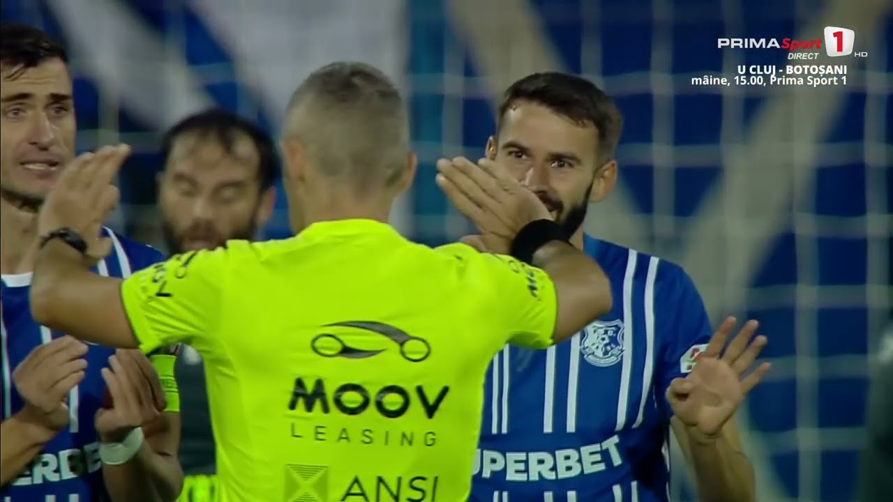 Fază controversată &icirc;n Farul - FC Argeș. Penalty dictat pentru FC Argeș, iar apoi anulat de VAR