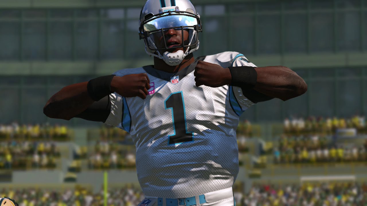 CAM NEWTON TURNS INTO SUPERMAN AT LAMBEAU! - Madden 15 Online Gameplay