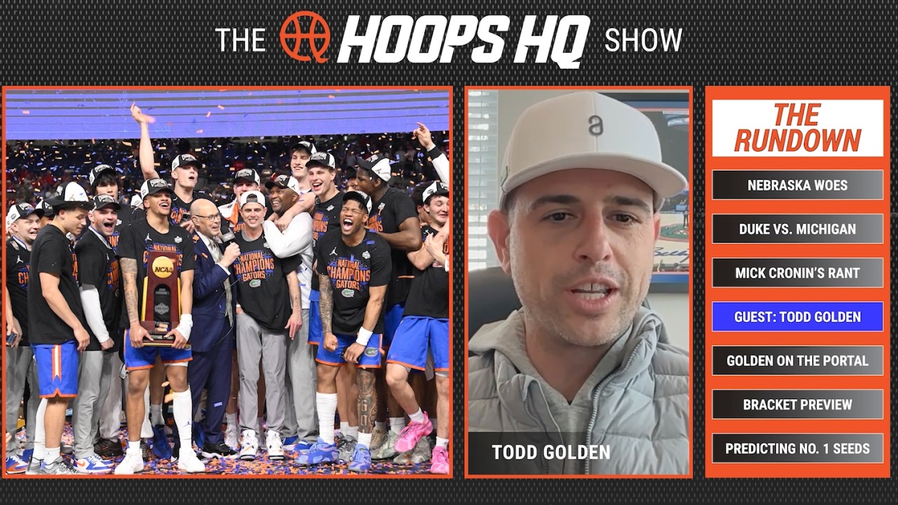 Florida's Todd Golden on Championship, Transfer Portal | Hoops HQ Show with Seth Davis and Andy Katz