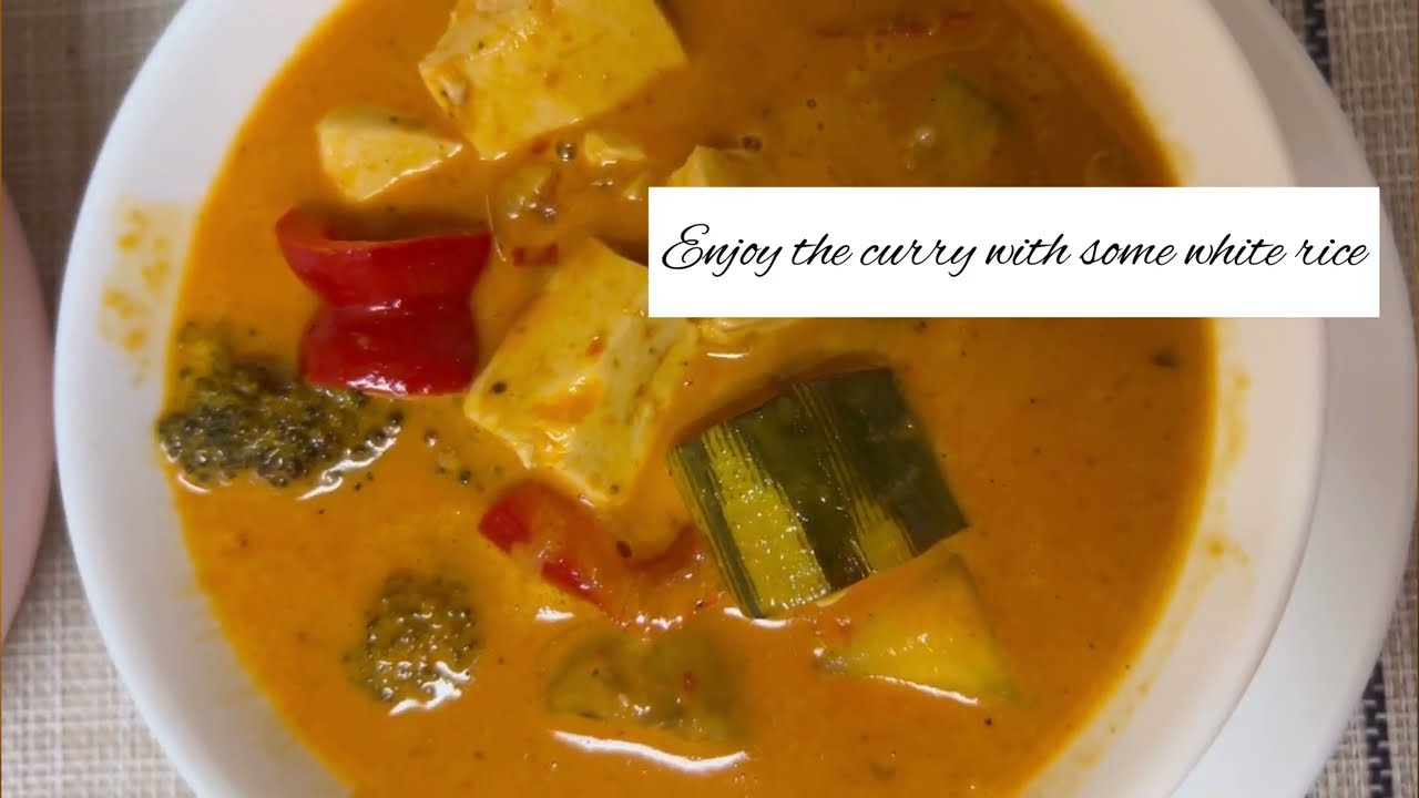 Thai Red curry || Authentic Red curry | Kaeng phet | Thai recipes || How to make perfect Red curry