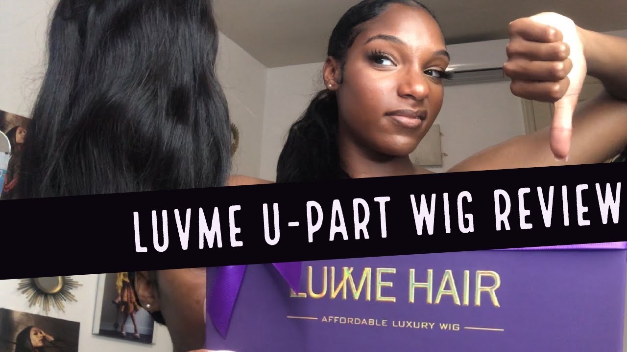 LuvMe U-part Wig Try-on/Review