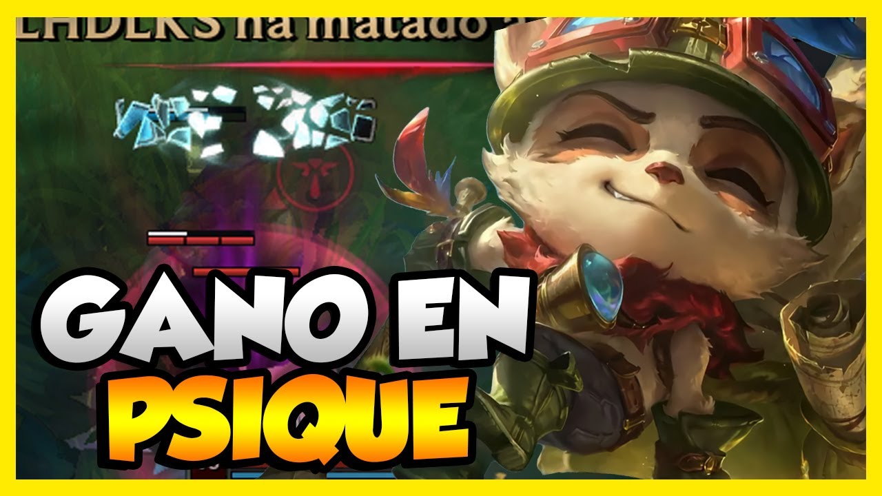 LE GANO LA BATALLA PSICOLOGICA AL TEAM ENEMIGO Y CAEN EN TOTAL LOCURA  | LEAGUE OF LEGENDS.