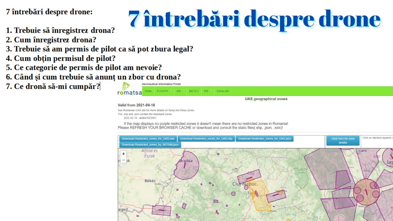 7 întrebări despre drone