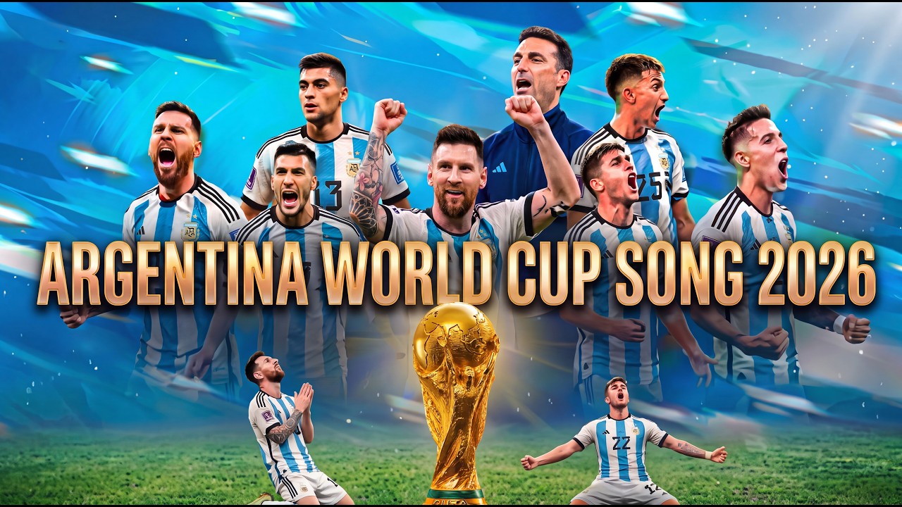 Argentina 𝑾𝒐𝒓𝒍𝒅 𝑪𝒖𝒑 𝑺𝒐𝒏𝒈 2026 #worldcup  #2026 🇦🇷