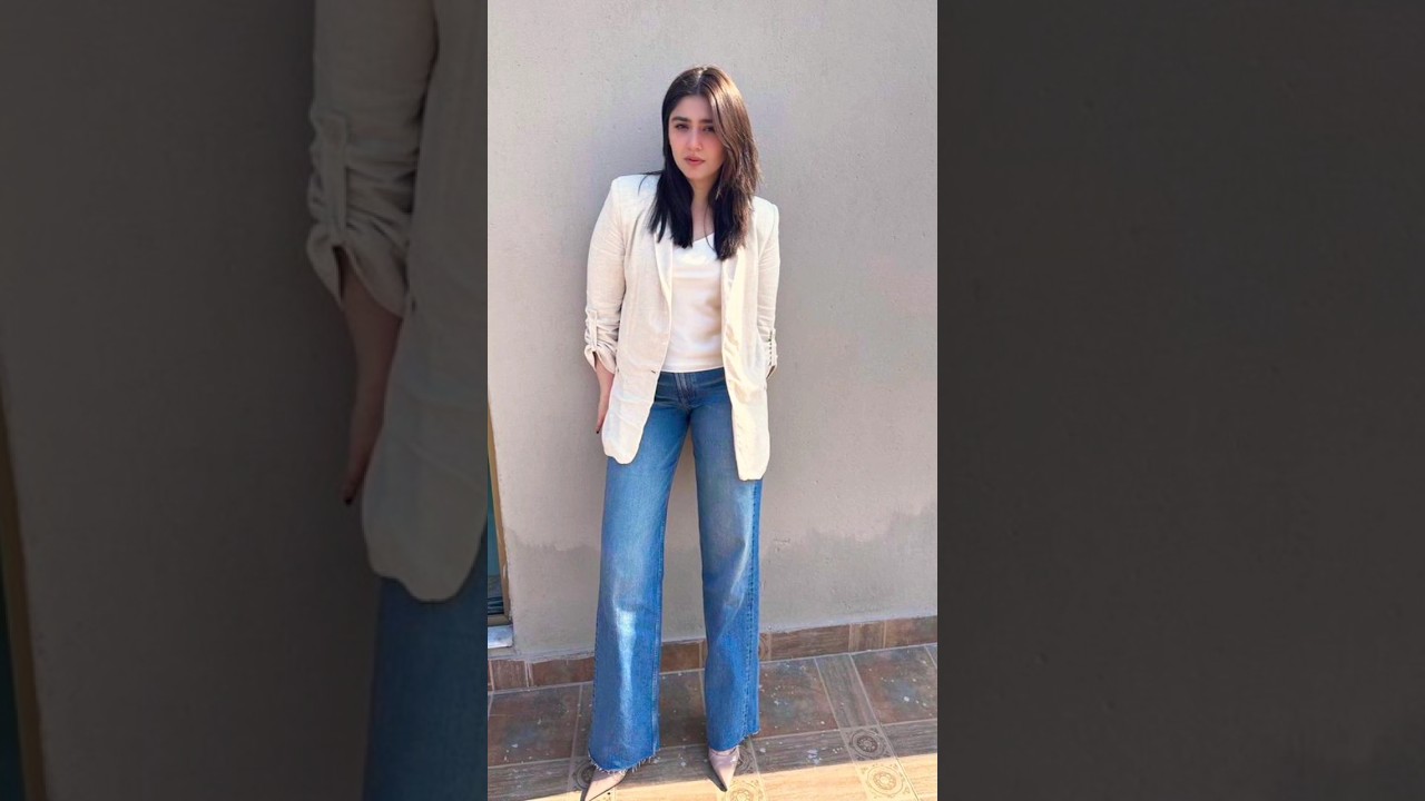 Pakistani actresses in jeans 😍💙 #yumnazaidi #ayezakhan #haniaamir #sajalali  #seharkhan