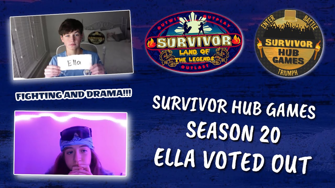 Survivor Hub Games S20 | Ella Voted Out | #SHGS20