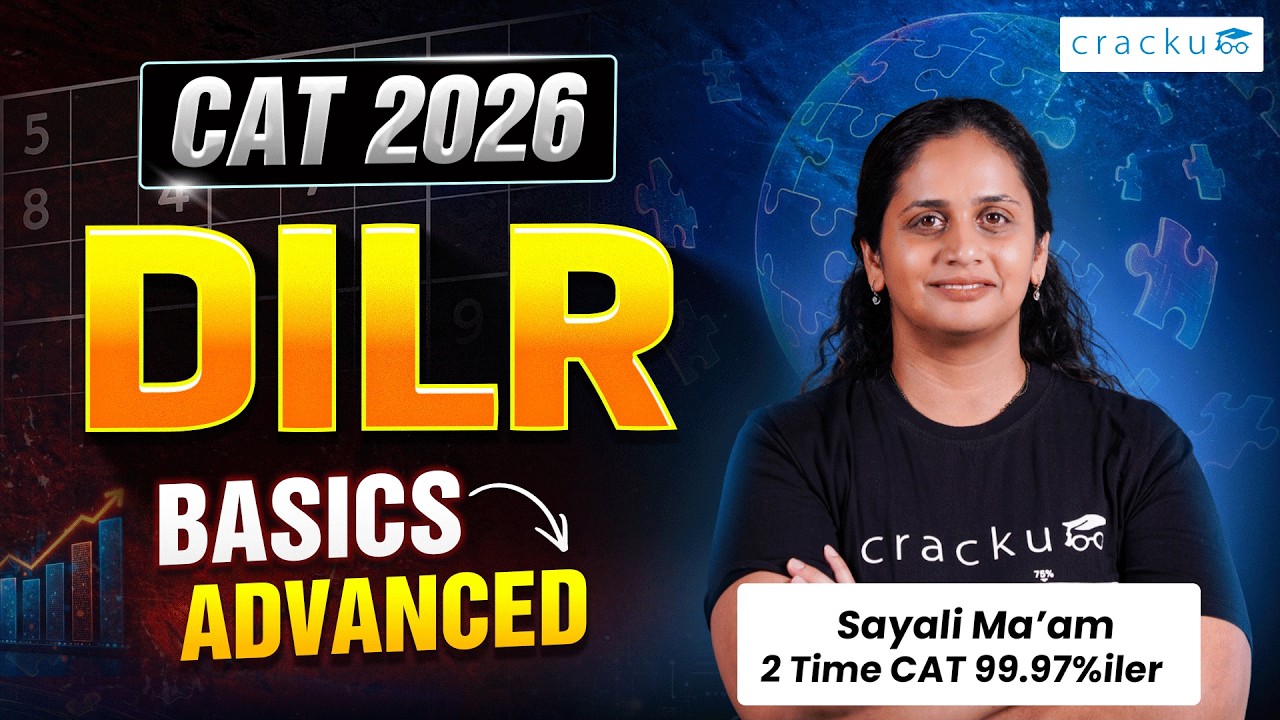 CAT 2026 LRDI 🔴 From Basics To Advanced 🚀 By Sayali Ma&rsquo;am (2-Time CAT 99.97%iler)