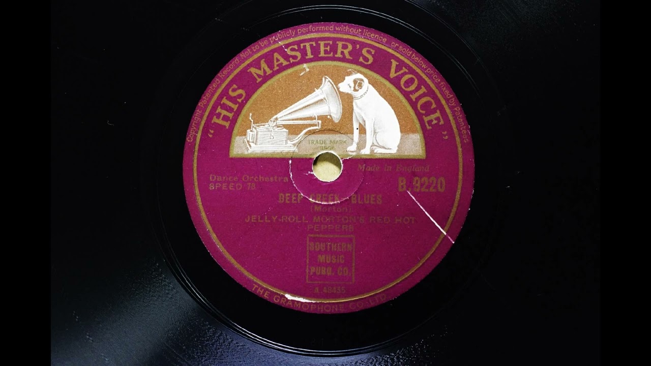 JELLY ROLL MORTON'S RED HOT PEPPERS { DEEP CREEK } 1928.
