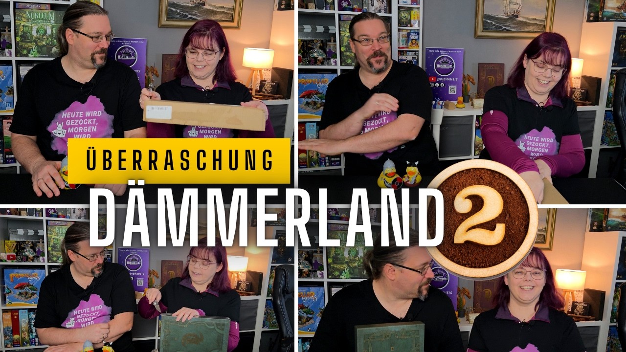 Geschenk: Thorsten überrascht Tanja mit Album Dämmerland 2 🎁
