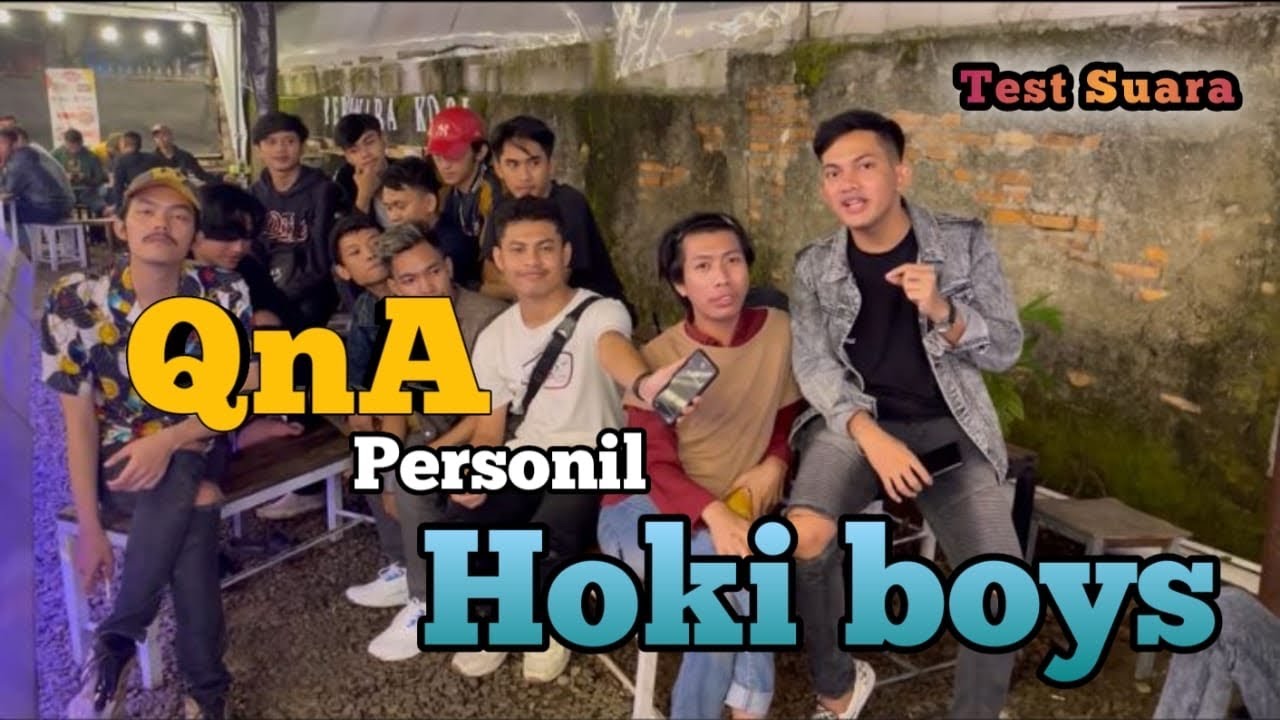 QnA Personil Hokiboys Sambil Test Suaranya