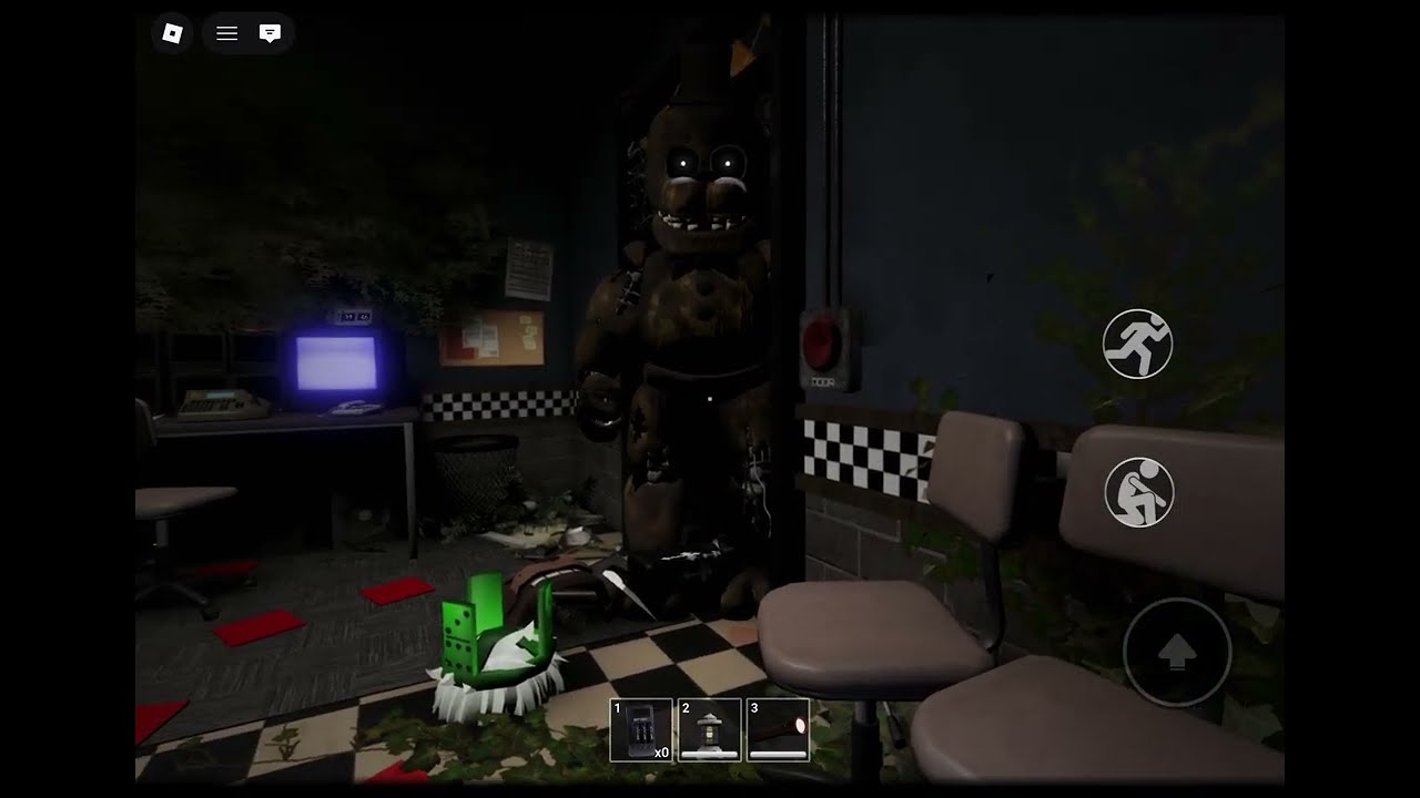 Playing fnaf