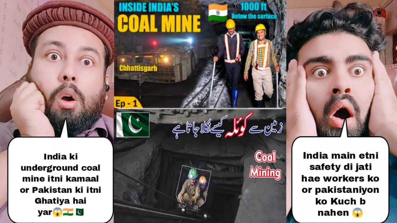 India Underground Coal Mine Vs Pakistan Underground Coal Mine 