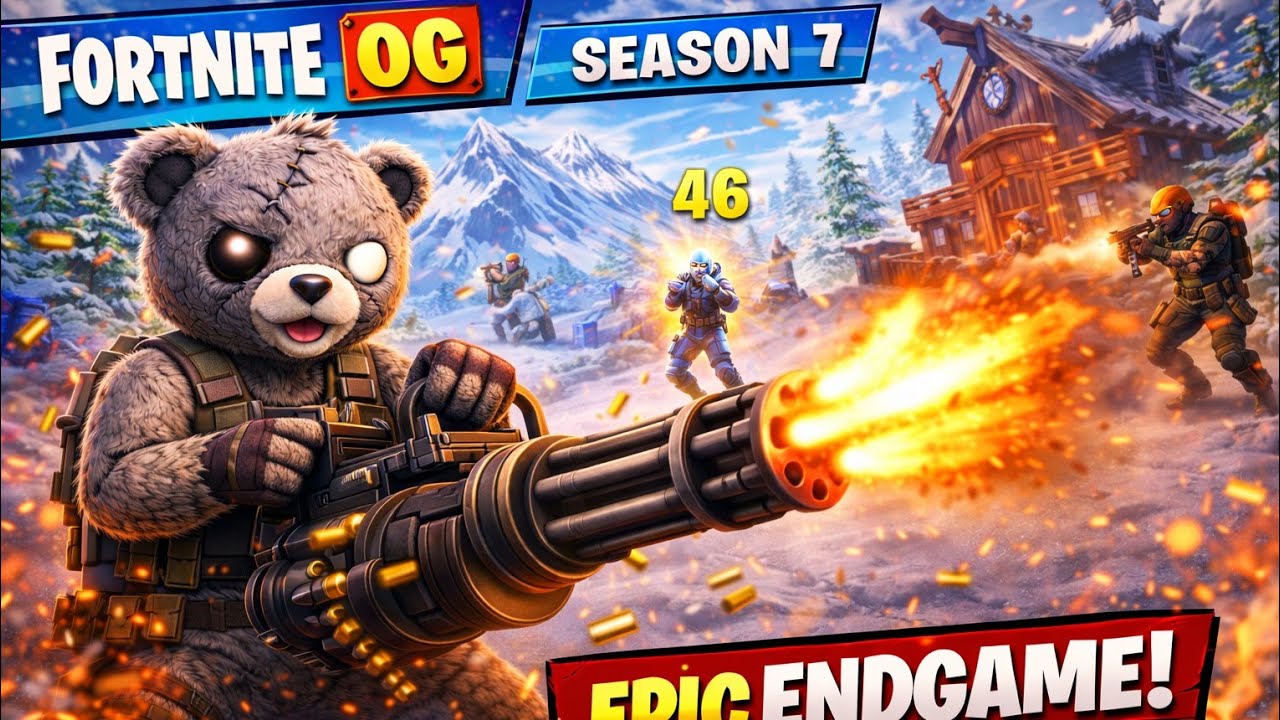 Fortnite OG Dziadkiem Mrozem