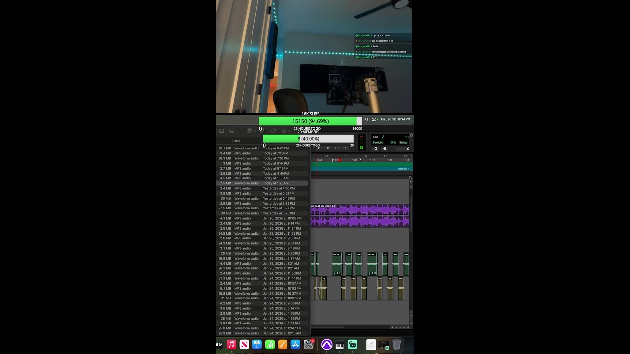 making a song join chat