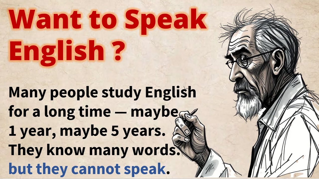 Learn English Through Stories | English Speaking Practice for Beginners | How To Learn English Alone