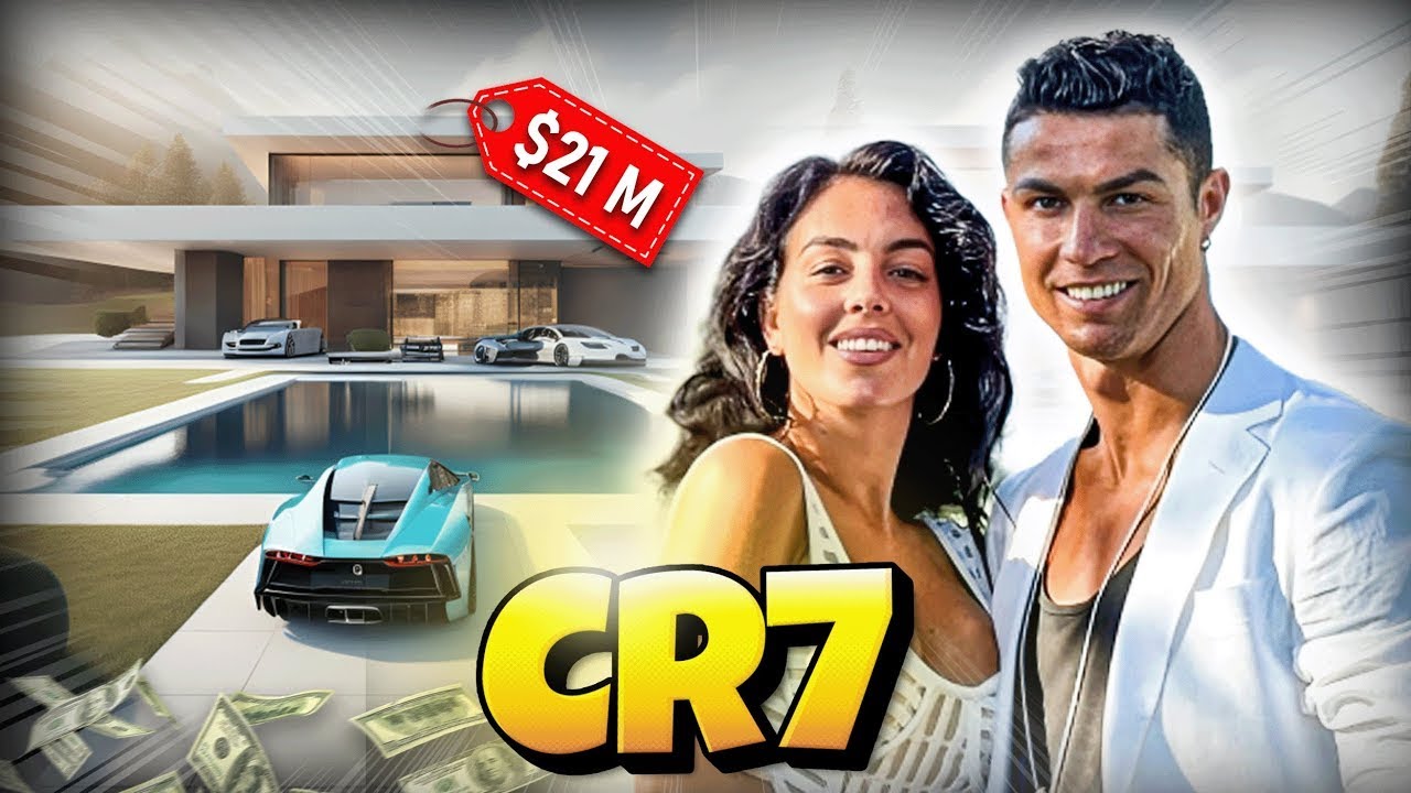 Así es la vida lujosa de Cristiano Ronaldo | Coches, Mansiones, Yates, Relojes, Fortuna...