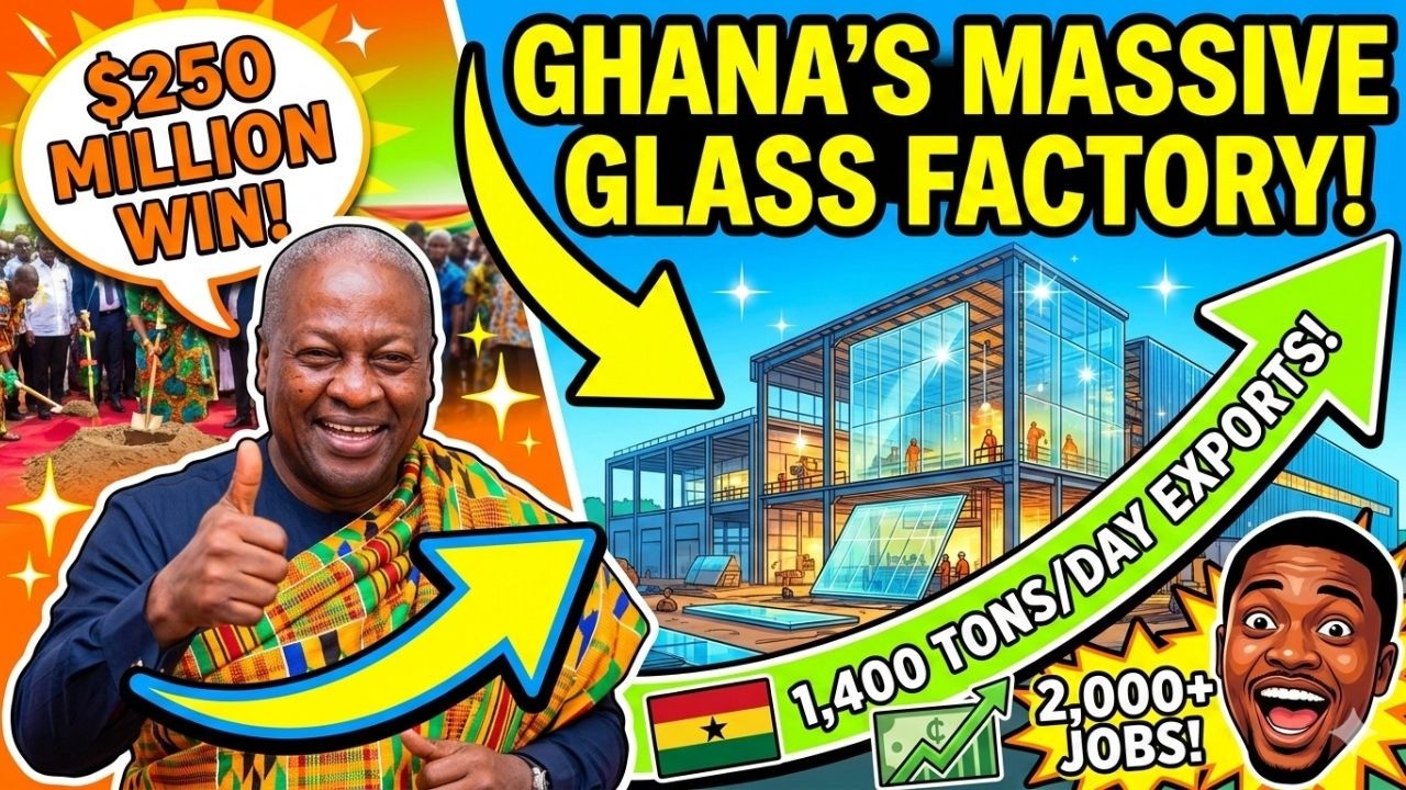 Ghana to Open a New Glass Factory