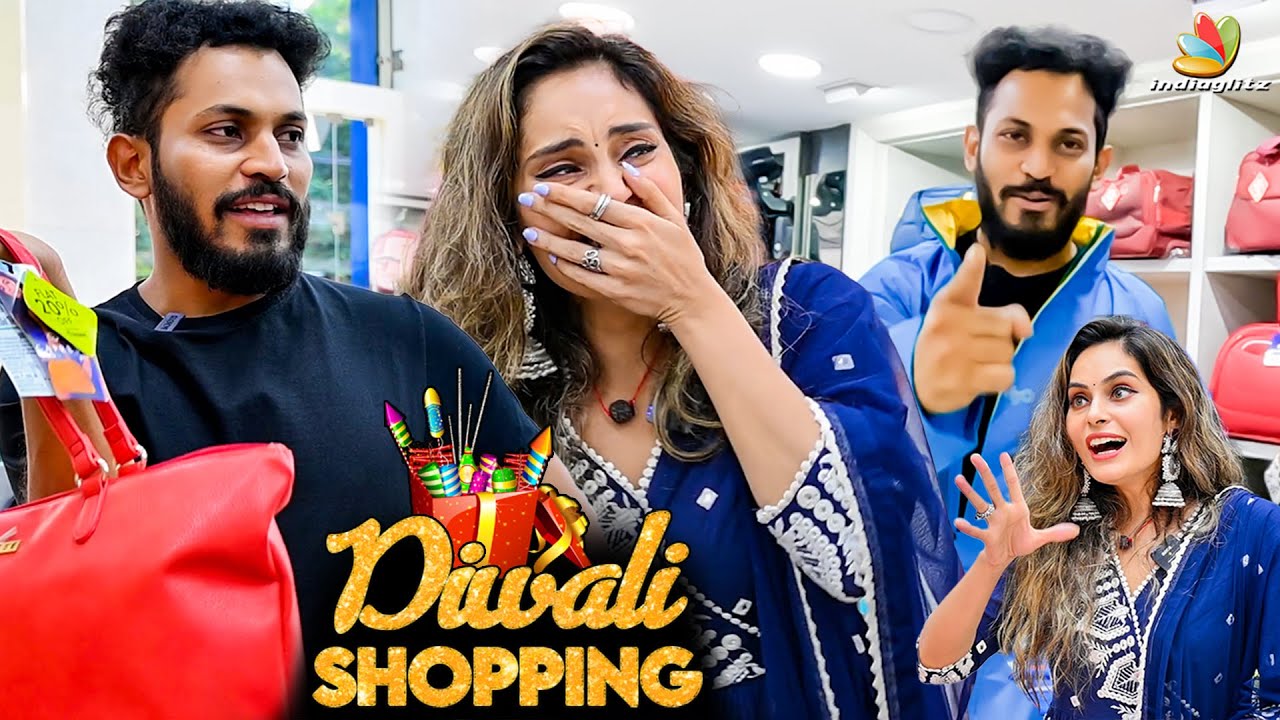 எவ்ளோ Offer எம்மாடியோ 🤩🤣 : Shruthika & Kuraishi Fun Interview | Diwali Shopping 2022