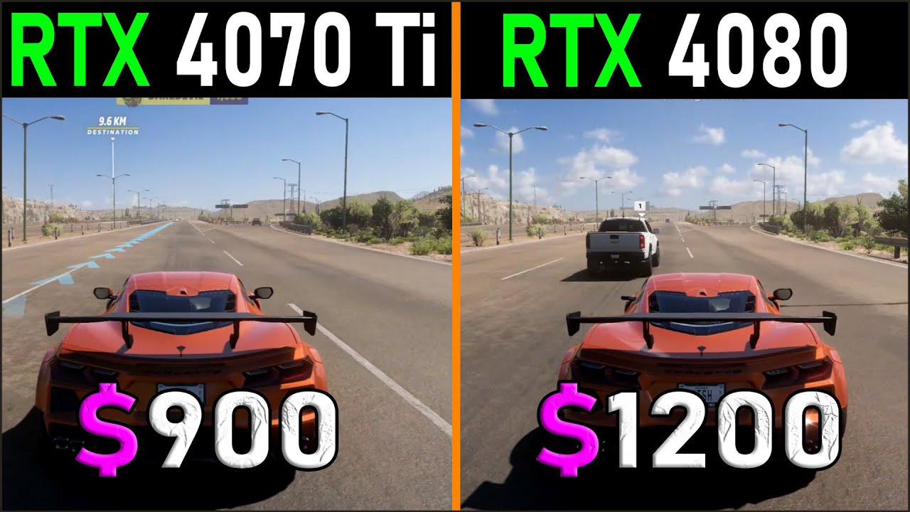 RTX 4070 Ti vs RTX 4080 | i9-13900K - Test in 8 Games | Tech MK