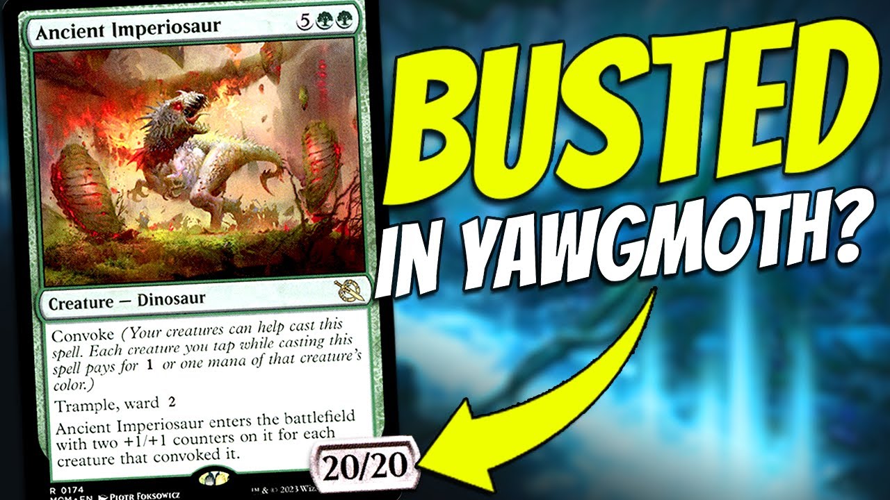 Ancient Imperiosaur is BUSTED in Modern Yawgmoth??