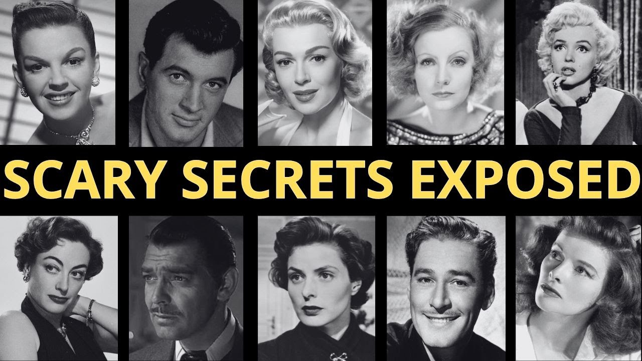 HOLLYWOOD'S NIGHTMARE: 10 HOLLYWOOD LEGENDS WITH THE MOST TERRIFYING SECRET LIVES!
