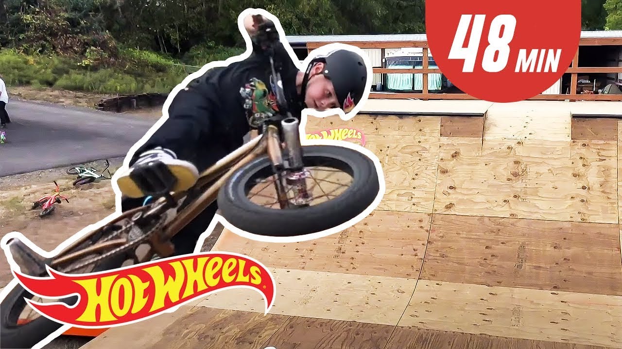 Caiden BMX’S CRAZIEST HOT WHEELS STUNTS!!🚴‍♂️ | @HotWheels