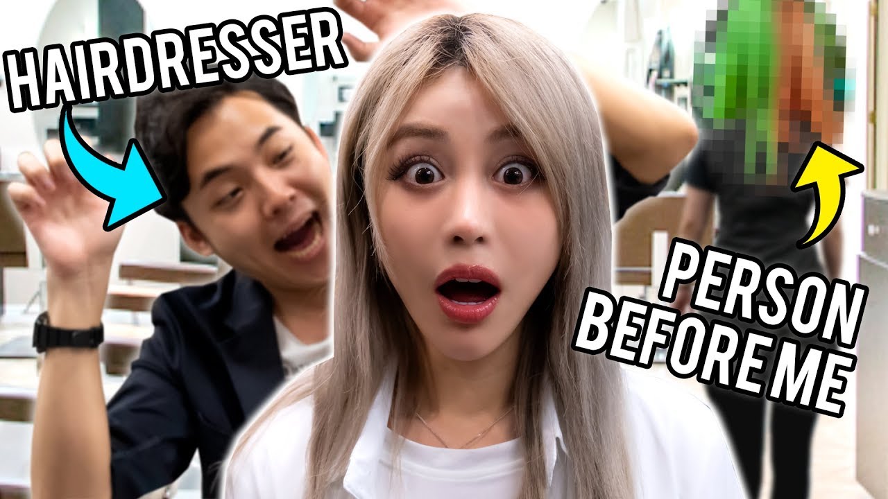 Letting The Person In Front of Me Decide My Hair Color!