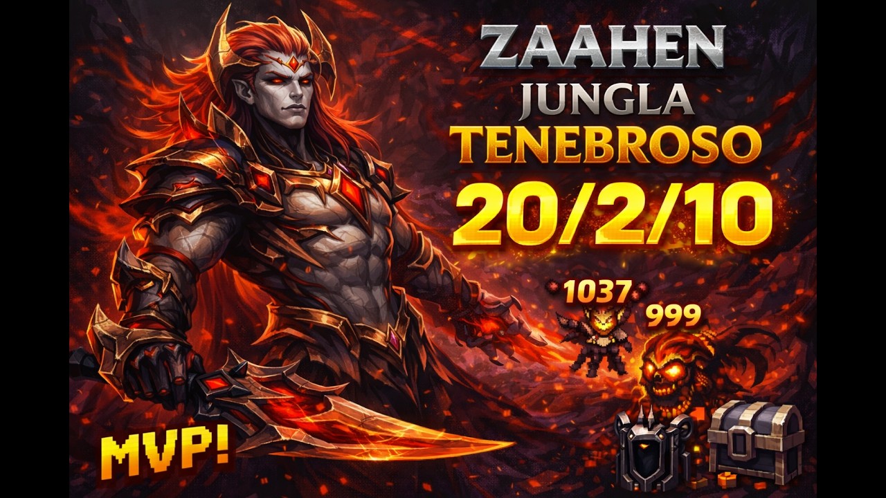 💀💀Zaahen Jungla 20/2/10 | El Poder del Darkin🔥🔥