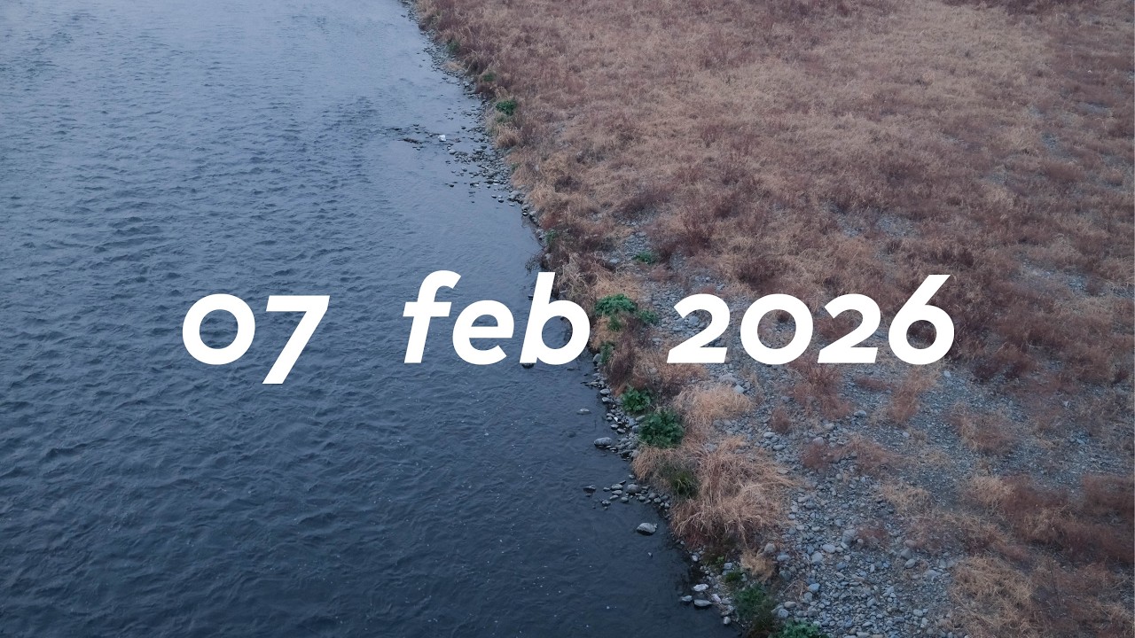 07 feb 2026 / a winter river in tokyo / seiseki-sakuragaoka, tama river｜聖蹟桜ヶ丘、多摩川