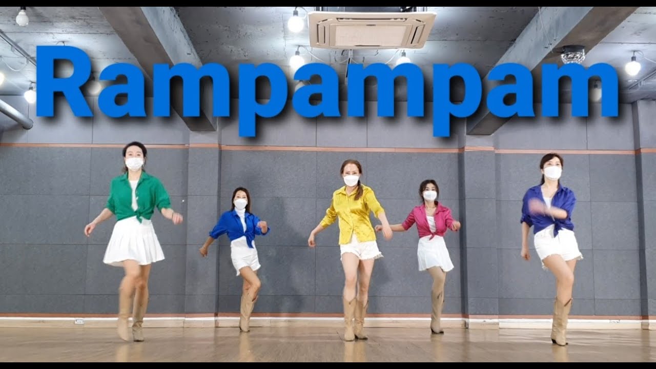 Rampampam line dance (Improver) Demo&Count
