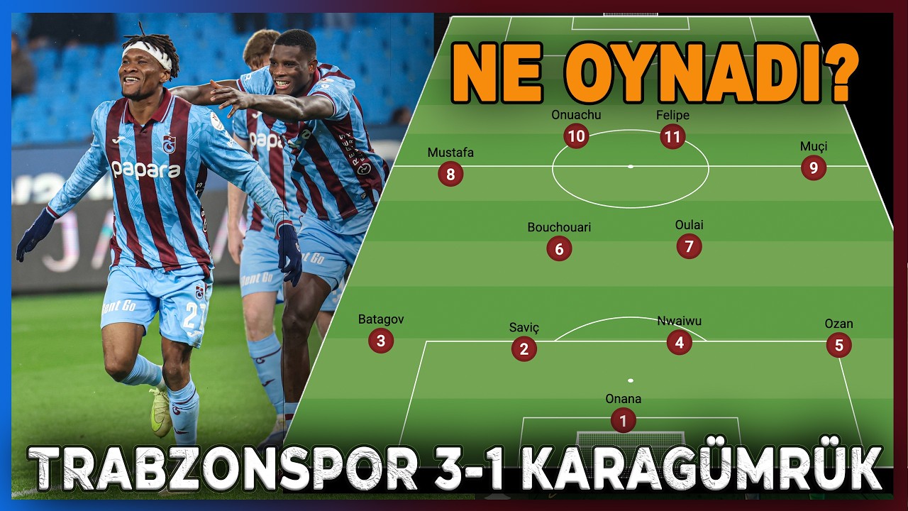 Trabzonspor 3-1 Karagümrük | Trabzonspor Seriye Başladı! | Bilal Kureş
