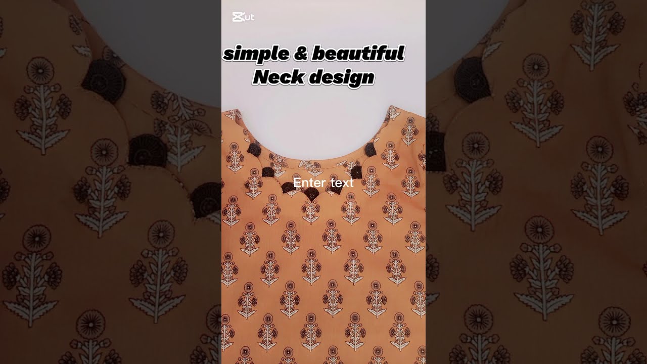 Elegant Gala Neck Design with Lace | Step by Step Tutorial 