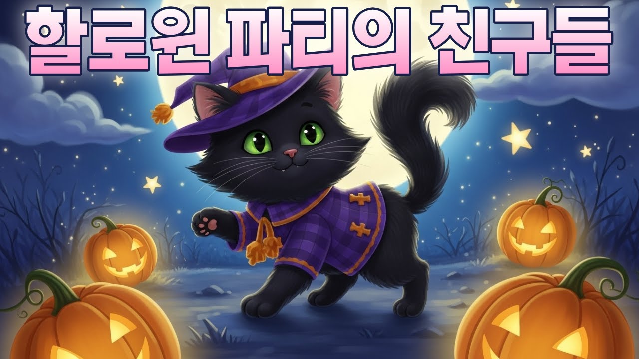 할로윈 파티의 친구들 (Halloween Party Friends) #동요 #아동 #노래 #유아 #아동발달 #할로윈